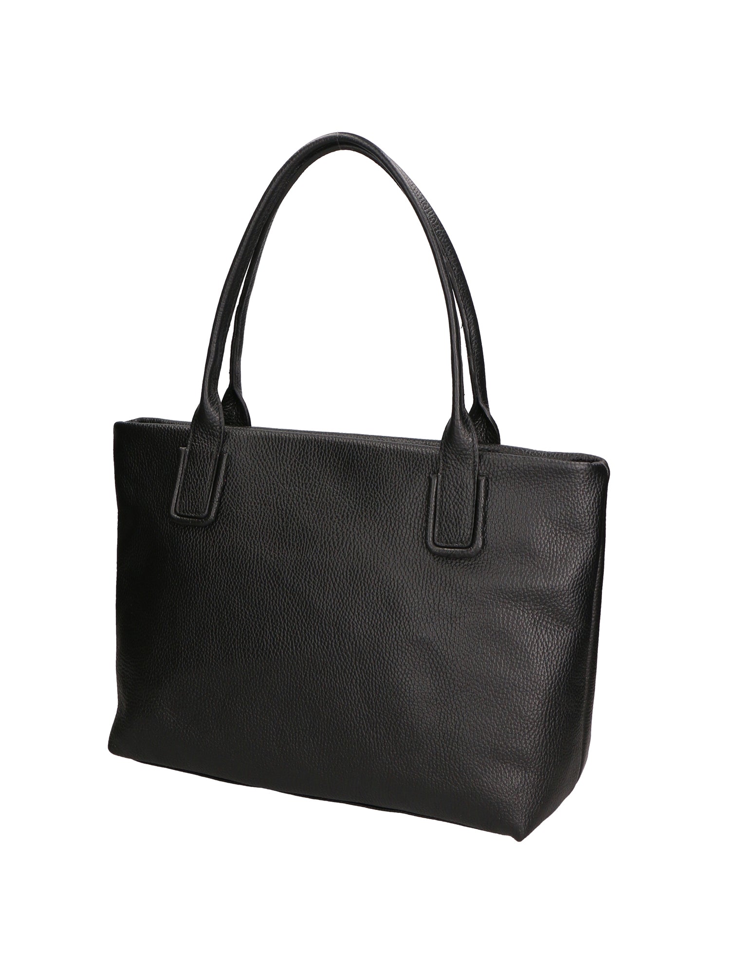 Lorena Borsa a spalla da donna Vera pelle 06506-D28 NERO Chiara Ferretti