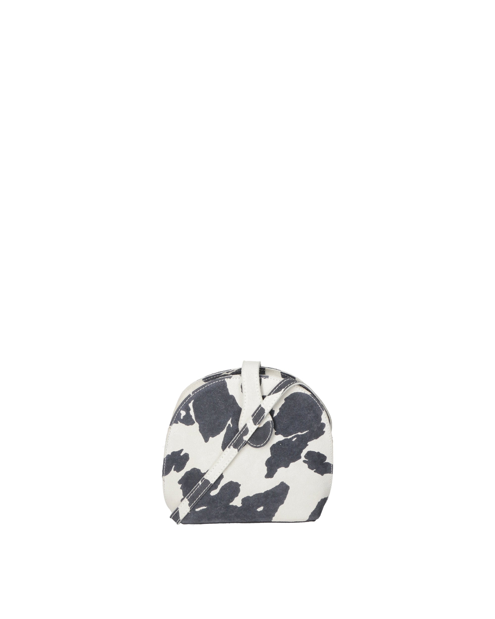 Elodie Borsa a tracolla da donna Vera pelle 530073-MUCCA BIANCO+NERO Chiara Ferretti