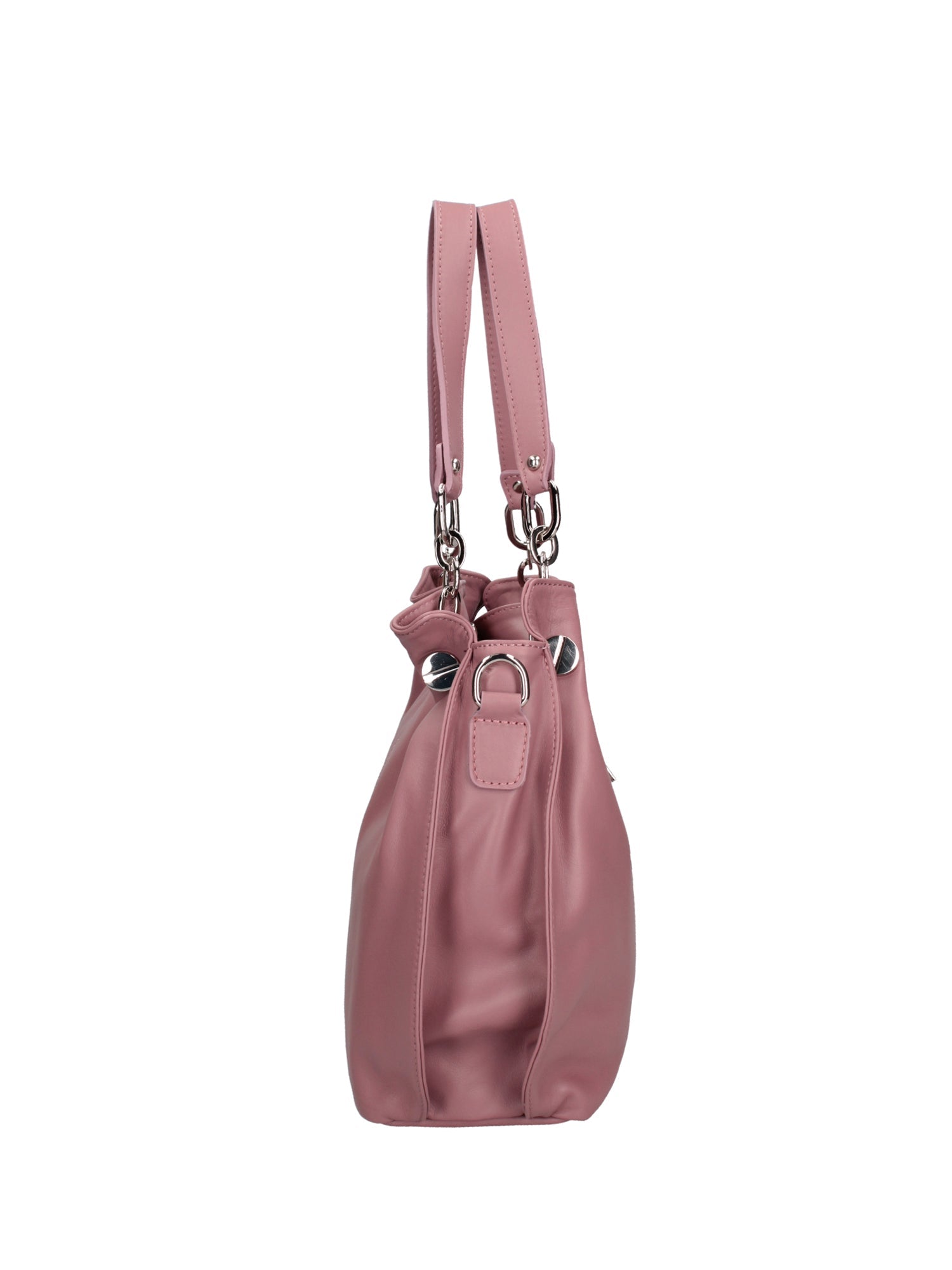 Ereba Borsa a mano da donna Made in Italy 100% pelle 3305-S73 ROSA ANTICO Chiara Ferretti