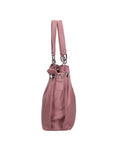 Ereba Borsa a mano da donna Made in Italy 100% pelle 3305-S73 ROSA ANTICO Chiara Ferretti