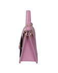 Greta Borsa a mano da donna Vera pelle 05896-C57 LILLA Chiara Ferretti