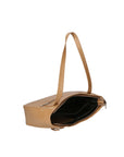 Eva Borsa a spalla da donna Vera pelle 9024-FANGO TAUPE Chiara Ferretti