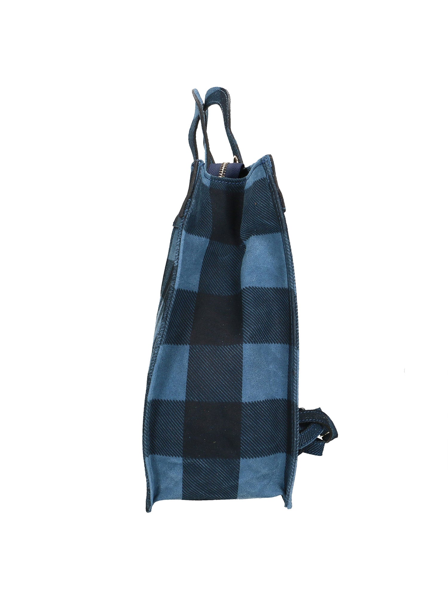 Edera Borsa a mano da donna Vera pelle 00661-012 BLU JEANS Chiara Ferretti