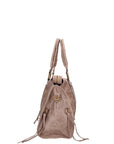 Elara Borsa a spalla da donna Vera pelle 06090-009 TAUPE SCURO Chiara Ferretti
