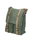 Milena Borsa a tracolla unisex Canvas e vera pelle ZG3009-VERDE GREEN Chiara Ferretti