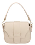 Ileana Borsa a spalla da donna Vera pelle 06282-D37 LATTE MILK Chiara Ferretti