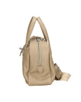 Ornella Borsa a mano da donna 100% pelle 01678-D05 CAPPUCCINO CAPUCHIN Chiara Ferretti