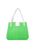 Palermo Borsa a spalla da donna Vera pelle 697756-VERDE Chiara Ferretti