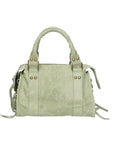 Erisia Borsa a spalla da donna Vera pelle 06091-025 VERDE MILITARE Chiara Ferretti