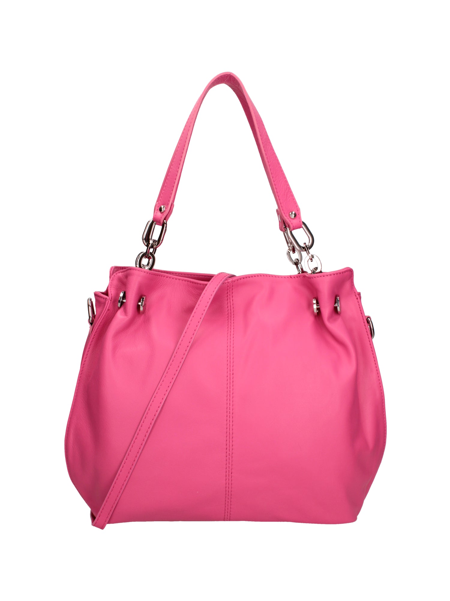 Ereba Borsa a mano da donna Made in Italy 100% pelle 3305-S02 FUXIA Chiara Ferretti