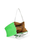 Palermo Borsa a spalla da donna Vera pelle 697756-VERDE Chiara Ferretti