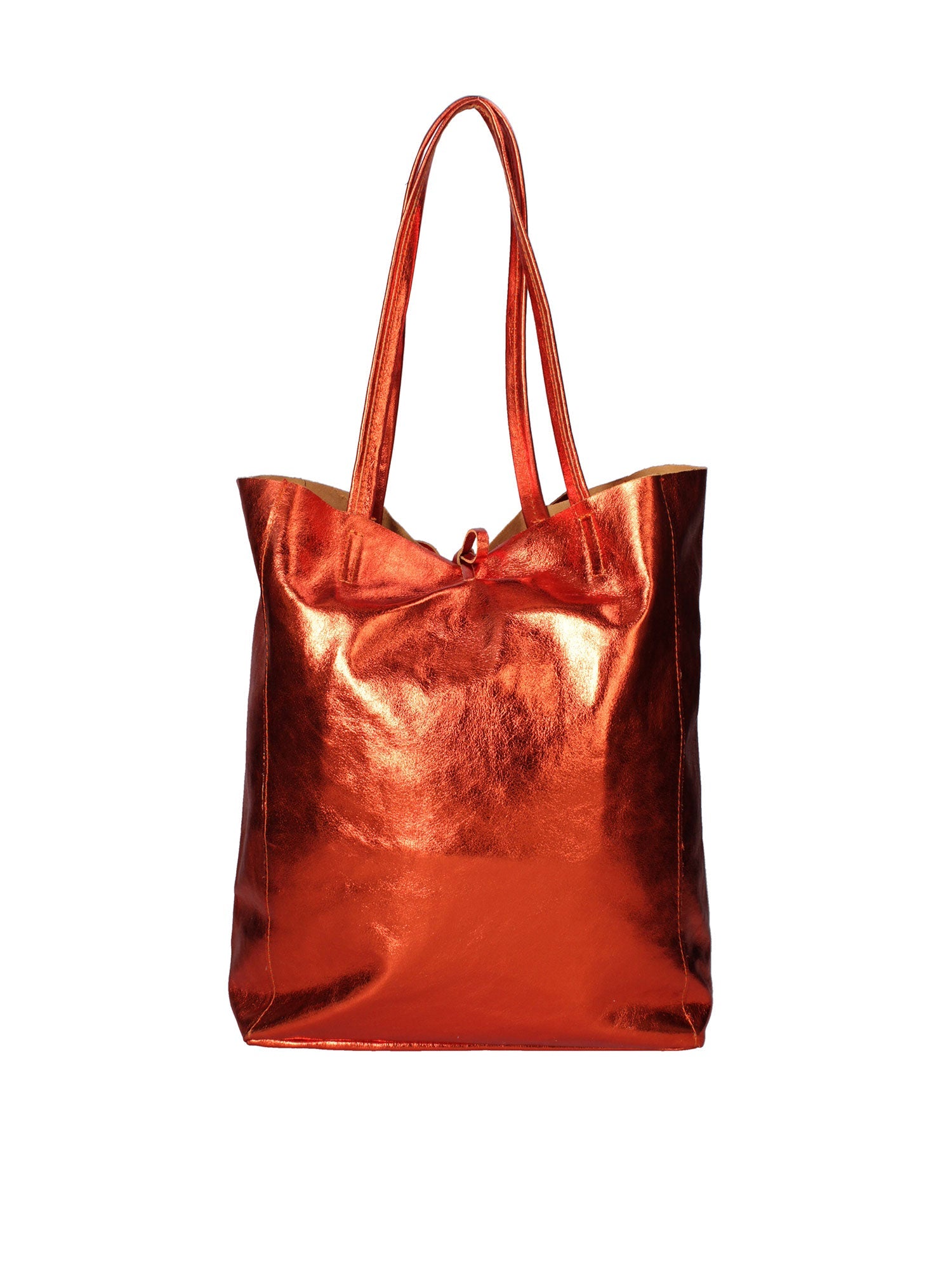 Íris Borsa a mano da donna Vera Pelle 07565-L010 ARANCIO Chiara Ferretti