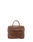 Borsa a mano unisex in vera pelle Made in Italy 4318-TESTA DI MORO Alessia Firenze