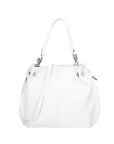 Ereba Borsa a mano da donna Made in Italy 100% pelle 3305-S01 BIANCO Chiara Ferretti