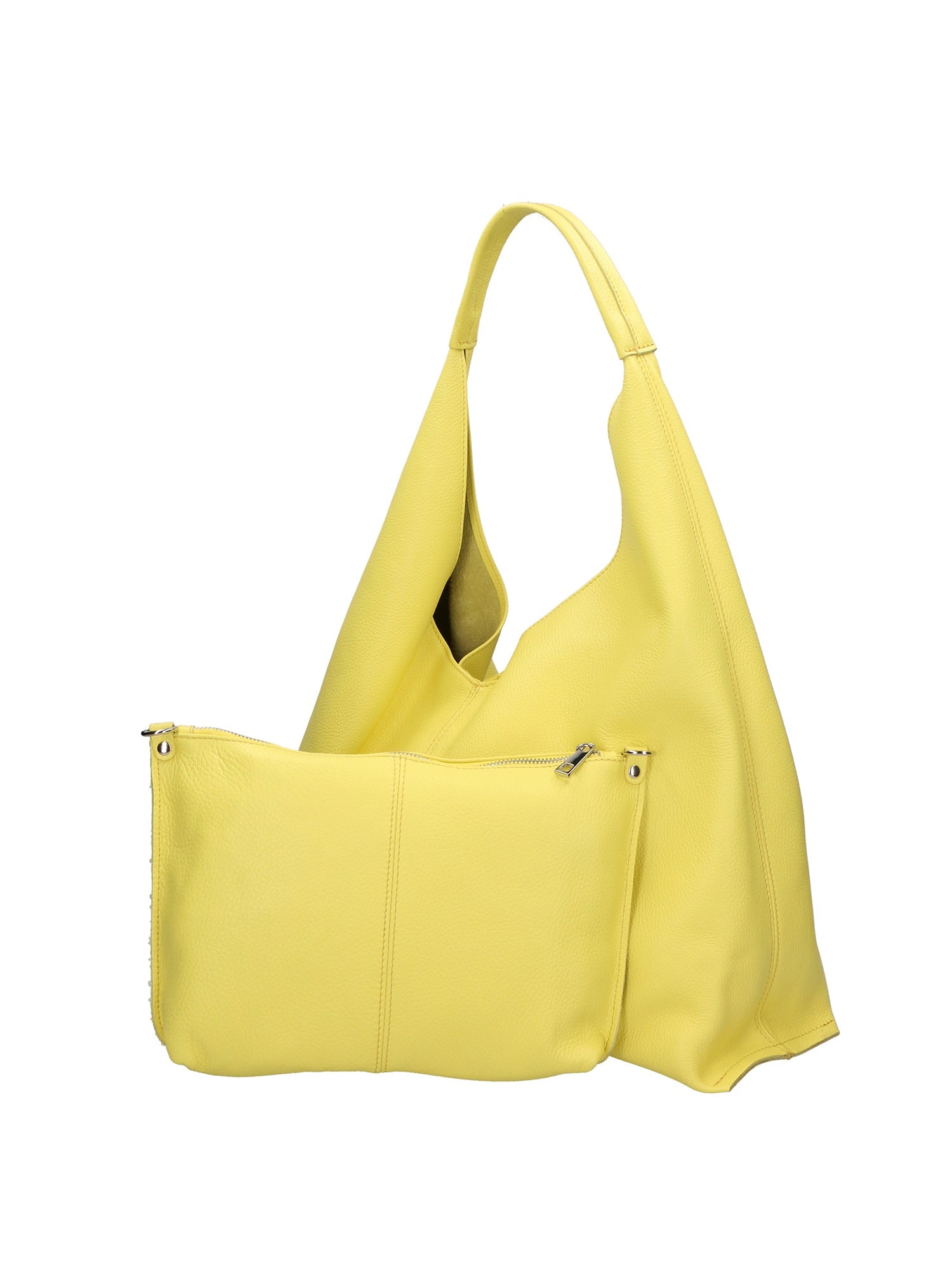 Ginger Borsa a spalla da donna Vera pelle 05788-D84 LIMONE Chiara Ferretti
