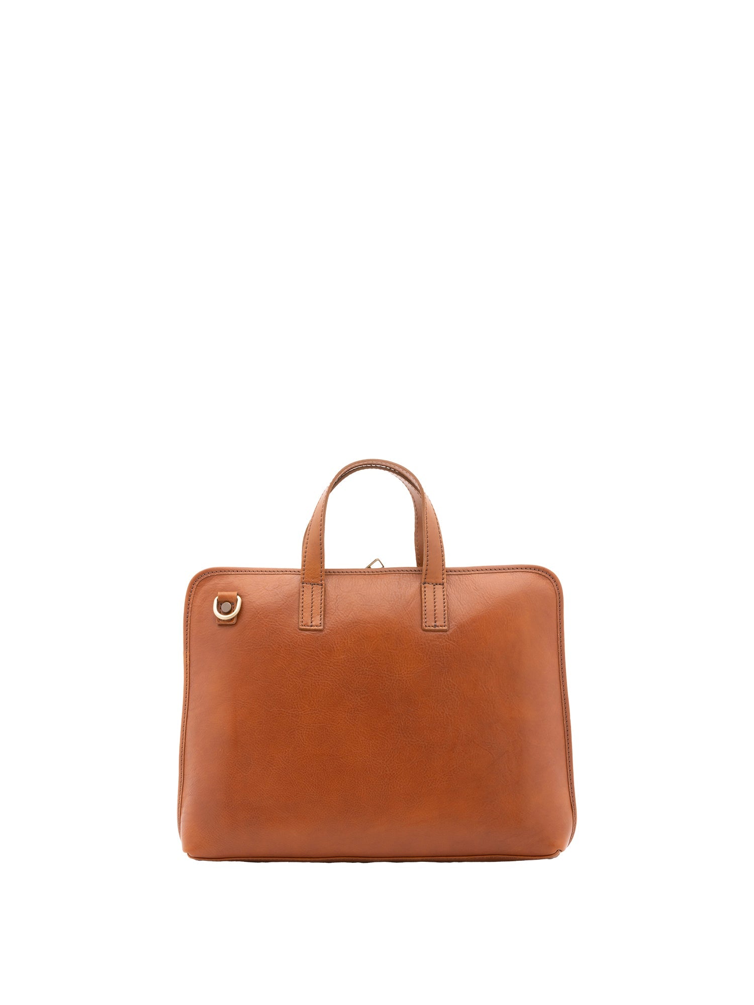 Borsa a mano unisex in vera pelle 100% cotone 4453-MIELE Alessia Firenze
