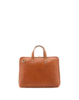 Borsa a mano unisex in vera pelle 100% cotone 4453-MIELE Alessia Firenze