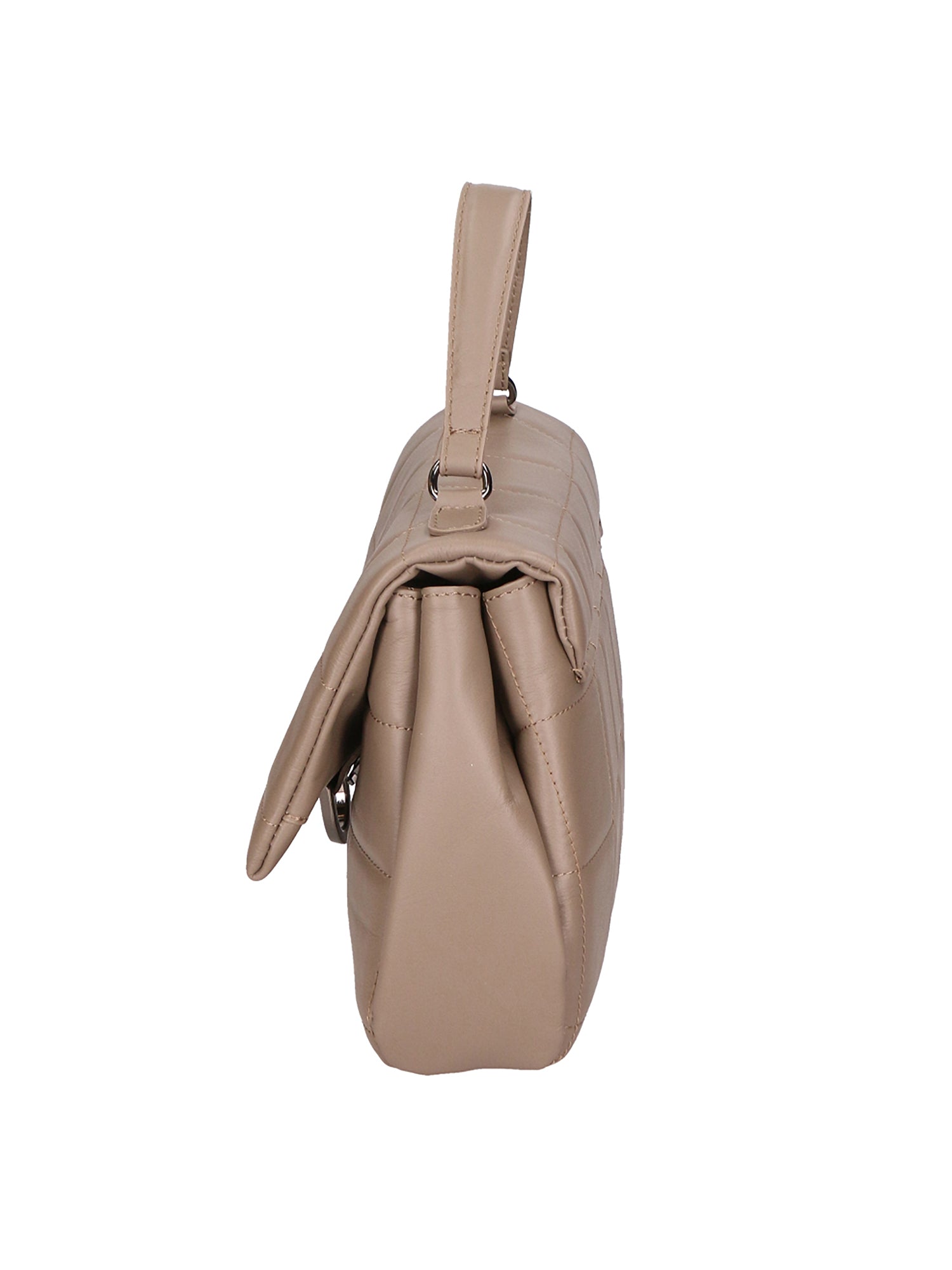 Viola Borsa a mano da donna Vera Pelle 06862-S40 TAUPE Chiara Ferretti