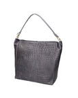 Valtera Damen-Schultertasche aus echtem Leder, hergestellt in Italien, 32 x 31 x 15 cm
