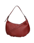 Licia Borsa a spalla da donna Vera pelle 06512-ROSSO SCURO Chiara Ferretti