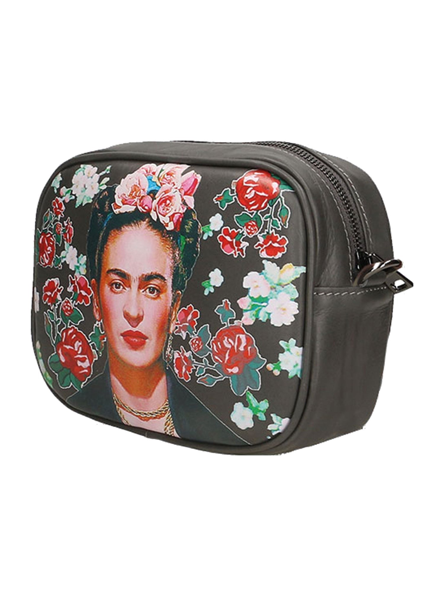 Magda Borsa a spalla da donna Vera pelle 532132-GRIGIO Chiara Ferretti