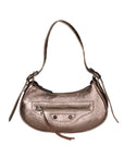 Gloria Damenhandtasche aus echtem Leder, hergestellt in Italien, 12 x 25 x 6 cm