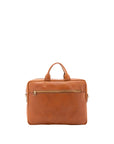 Borsa a mano unisex in vera pelle Made in Italy 4317-MIELE Alessia Firenze