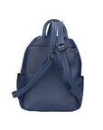 Vida 06522-D24 BLU JEANS Zaino da donna in vera pelle Chiara Ferretti