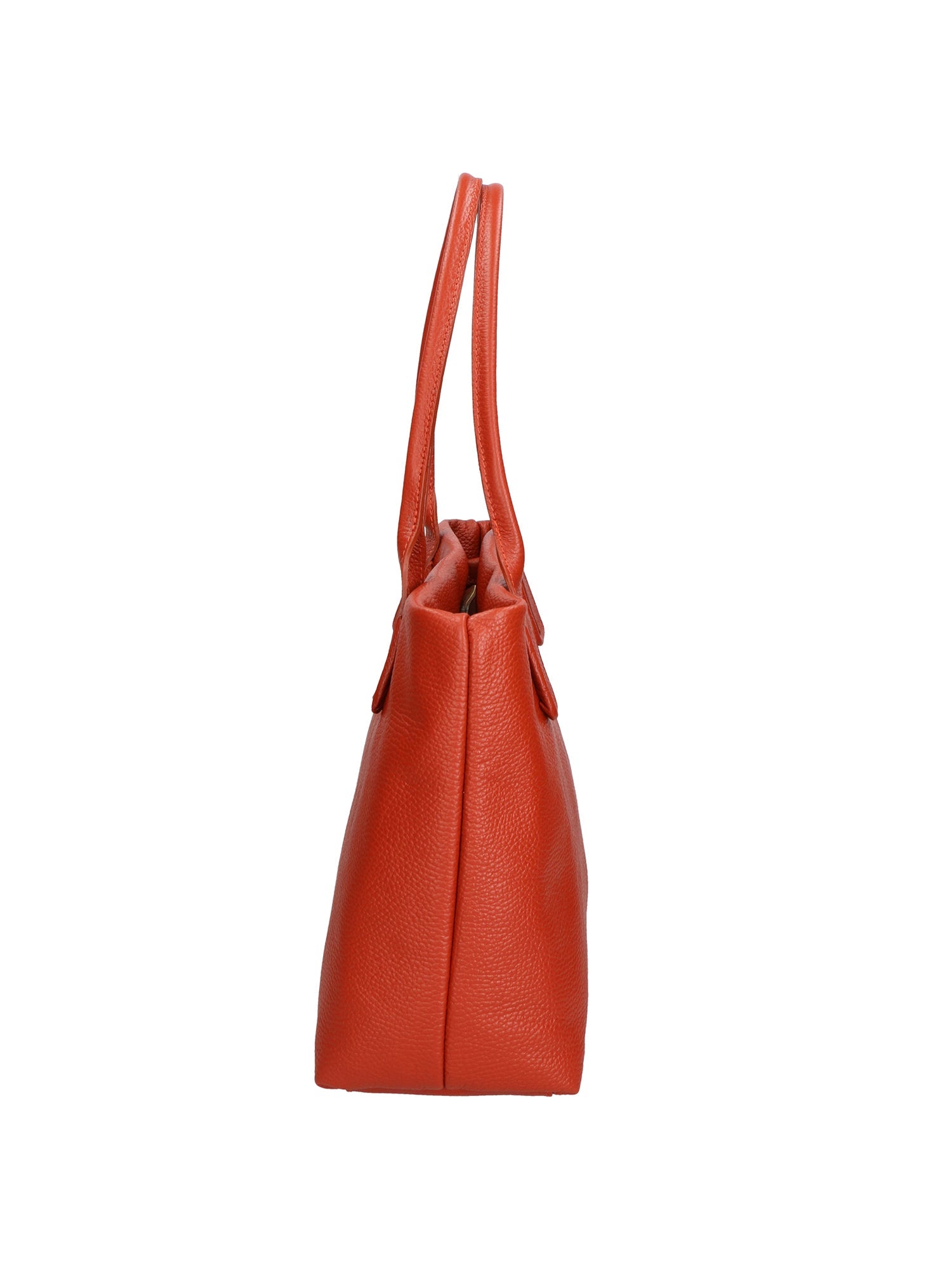 Lorena Borsa a spalla da donna Vera pelle 06506-D61 MATTONE Chiara Ferretti