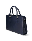 Fabrizia Borsa a mano da donna Vera pelle 9047-BLU DARK BLUE Chiara Ferretti