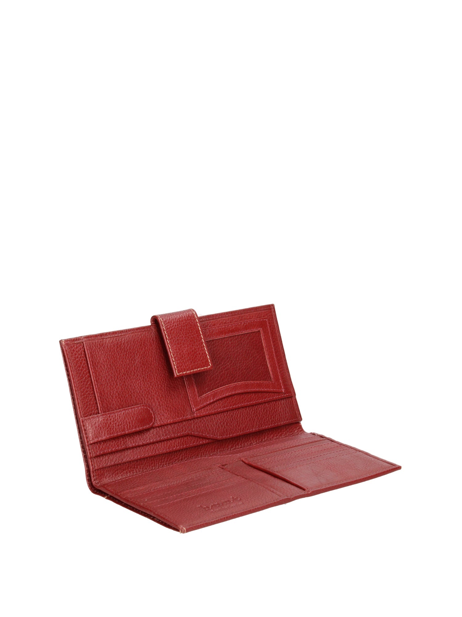 Aethel T000691-ROSSO Portafoglio unisex in vera pelle Chiara Ferretti