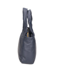Virna Borsa a mano da donna Vera Pelle 06501-S24 BLU JEANS Chiara Ferretti