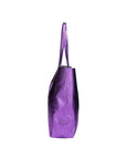 Genny Damen-Schultertasche aus echtem Leder, hergestellt in Italien, 36 x 40 x 11 cm