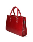 Fabrizia Borsa a mano da donna Vera pelle 9047-ROSSO RED Chiara Ferretti