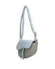 Sylvana Borsa a tracolla da donna Vera pelle 193034-CIELO+GRIGIO Chiara Ferretti