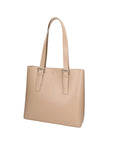 Germana Borsa a spalla da donna 100% pelle 05924-B05 CAPPUCCINO Chiara Ferretti