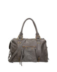 Elara Borsa a spalla da donna Vera pelle 06090-018 GRIGIO MEDIO Chiara Ferretti