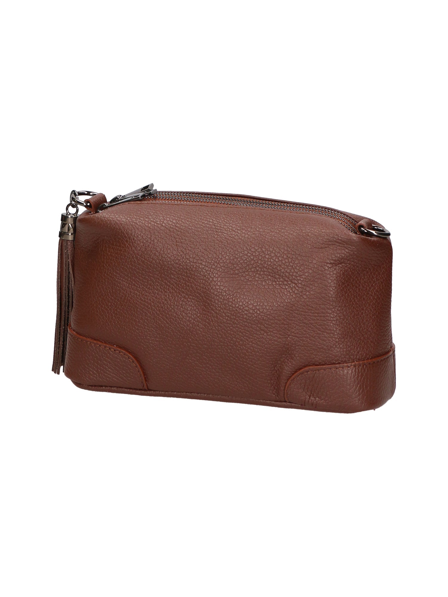 Lidia Borsa a mano da donna Vera pelle 06513-CIOCCOLATO Chiara Ferretti