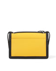 Ardena Borsa a tracolla da donna Vera pelle 1324-GIALLO+NERO Chiara Ferretti