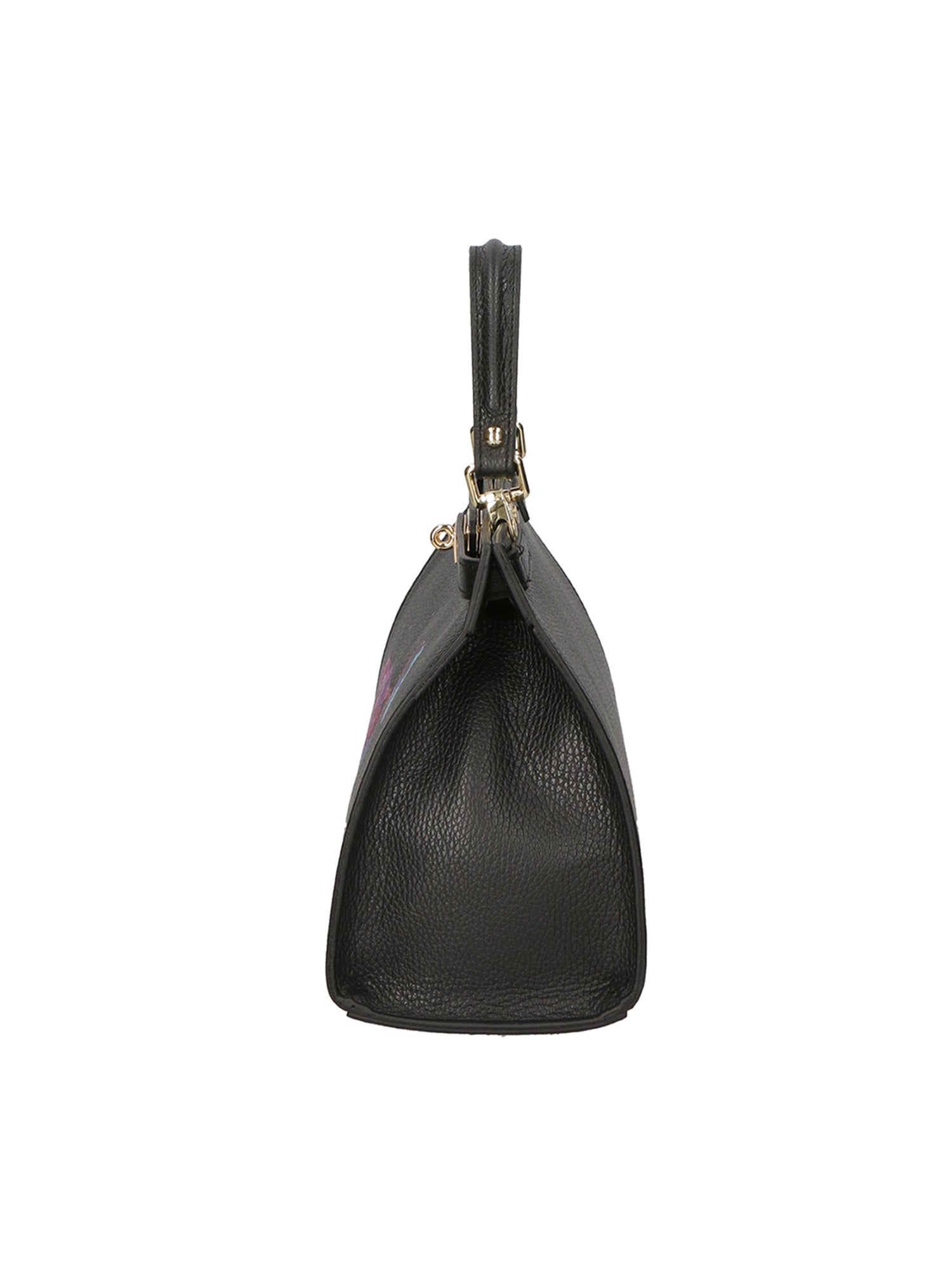 Nina Borsa a mano da donna 100% pelle 04263-D28 NERO BLACK Chiara Ferretti