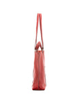 Borsa a spalla unisex in vera pelle Made in Italy 4610-ROSSO Alessia Firenze