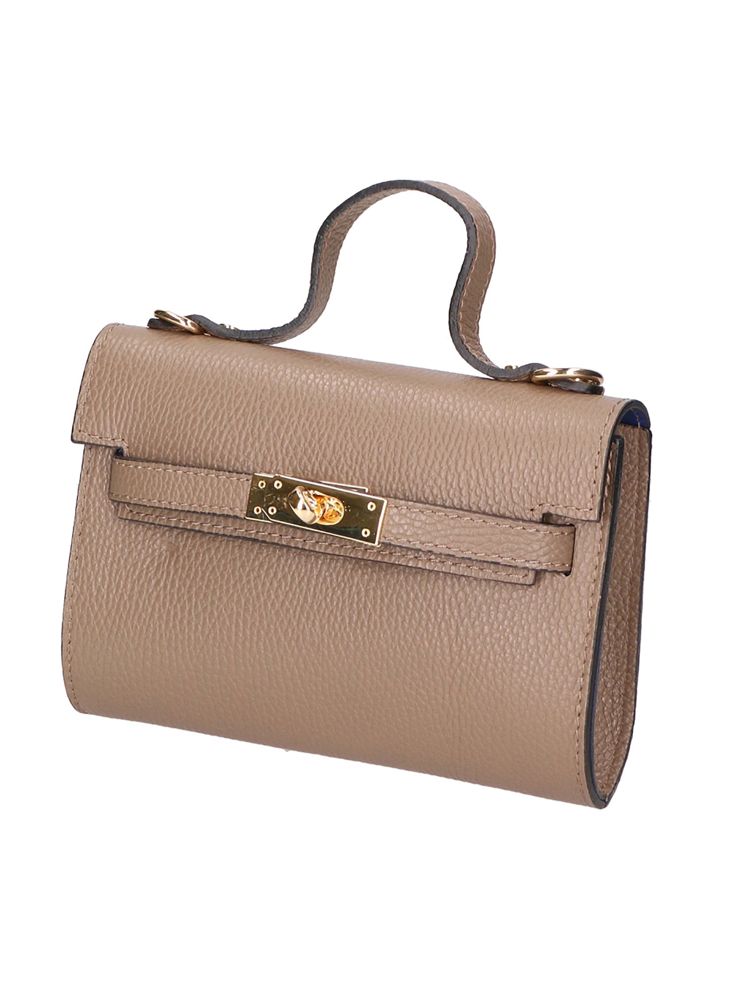 Uma Borsa a mano da donna Vera pelle 06525-D40 TAUPE Chiara Ferretti