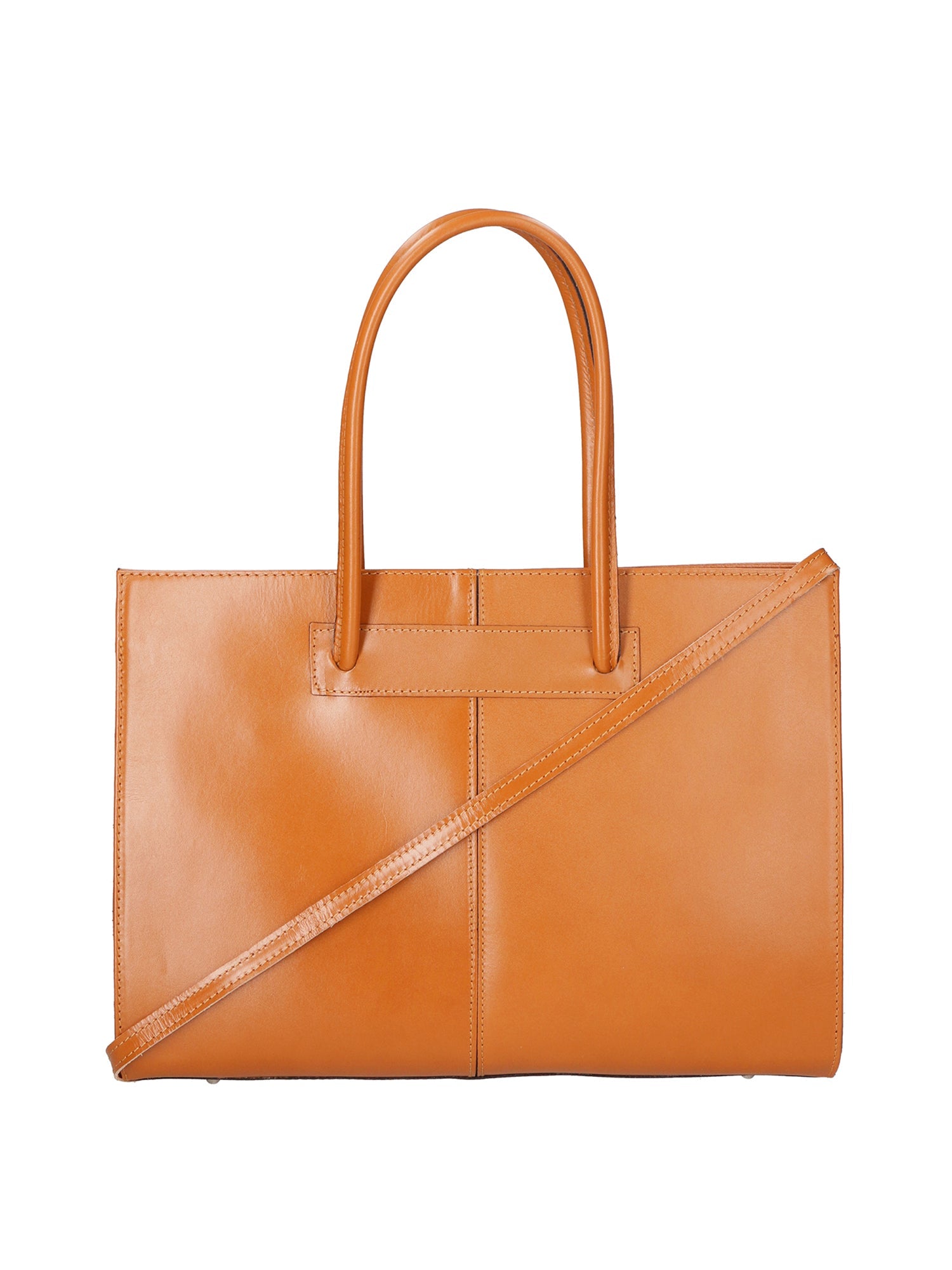 Eugenia Borsa a mano da donna 100% pelle 9008-CUOIO Chiara Ferretti
