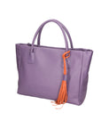 Rosalie Borsa a spalla da donna 100% pelle 06503-D87 VIOLET Chiara Ferretti