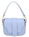Ileana Borsa a spalla da donna Vera pelle 06282-D220 AZZURRO Chiara Ferretti