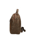 Vera Pelle 6542-CUOIO COGNAC Borsa a mano unisex Modello Avelon Chiara Ferretti