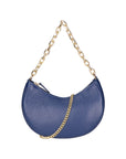 Loreta Borsa a spalla da donna Vera pelle 06511-D24 BLU JEANS Chiara Ferretti