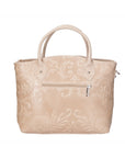 Enza Damenhandtasche aus echtem Leder, hergestellt in Italien, 27 x 32 x 13 cm
