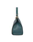 Nina Borsa a mano da donna 100% pelle 04263-D33 PETROLIO Chiara Ferretti