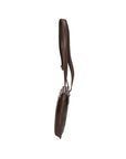 Flaviana Borsa a tracolla unisex Vera pelle 9117-TMORO DARK BROWN Chiara Ferretti